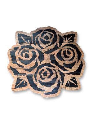 Stave Rose Cluster Silhouette