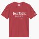 Red Chain Stitch Logo Tee