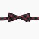 Black Rose Cluster Bowtie