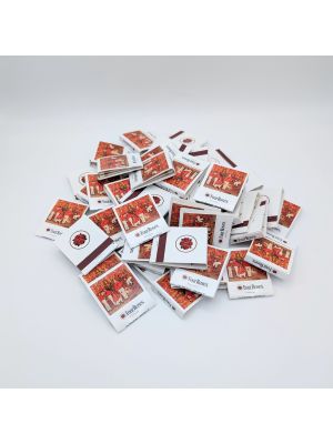 Firefighter Ad Matchbook