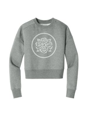 Womens Rose Cluster Sweatshirt