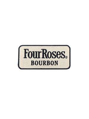 Four Roses Iron-On Patch