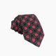 Black Rose Cluster Necktie