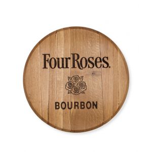 Four Roses Laser Logo Barrel Head